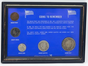 Coins To Remember Framed Collection (approx. 5x7)