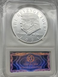 Donald Trump Collectible Slabbed Coin