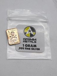 1 Gram 999 Fine Silver-GRIMM METALS
