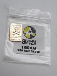 1 Gram 999 Fine Silver-GRIMM METALS