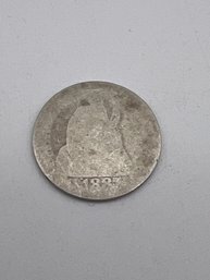 1887 Seated Liberty Silver Dime