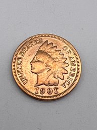 1901 Indian Head Cent