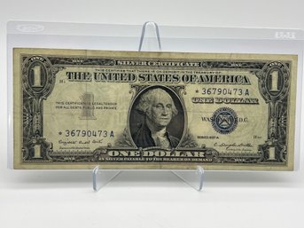 1957A $1 Silver Certificate STAR NOTE