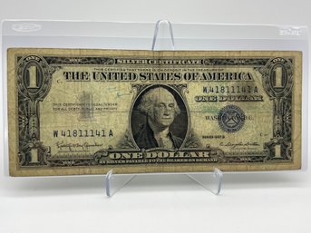1957B $1 Silver Certificate