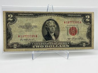 1953 $2 Red Seal