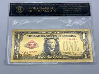 U.S. Collectible Gold Banknote