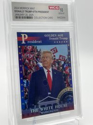 Donald Trump Collectible Graded Card