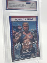 Donald Trump Collectible Graded Card