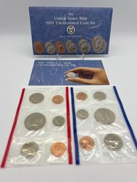 1991 U.S. Mint Uncirculated Coin Set