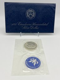 1973-S Eisenhower Uncirculated Silver Dollar