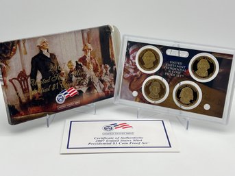 2007 U.S. Mint Presidential $1 Coin Proof Set