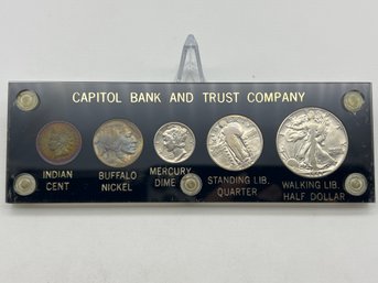 Capitol Bank And Trust Company Coin Set