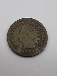 1891 Indian Head Cent