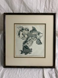 Signed Artist Print Metamorphosis 4/100 Melanie 1977