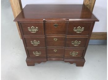 Pennsylvania House 3 Drawer Block Front Side Table