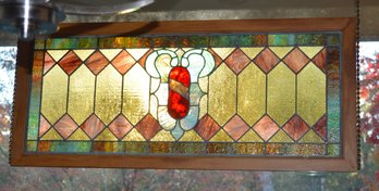 Mixed / Stained Glass Hanging Window Panel