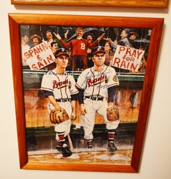 Warren Spahn & Johnny Sain 'Pray For Rain' Autographed Picture