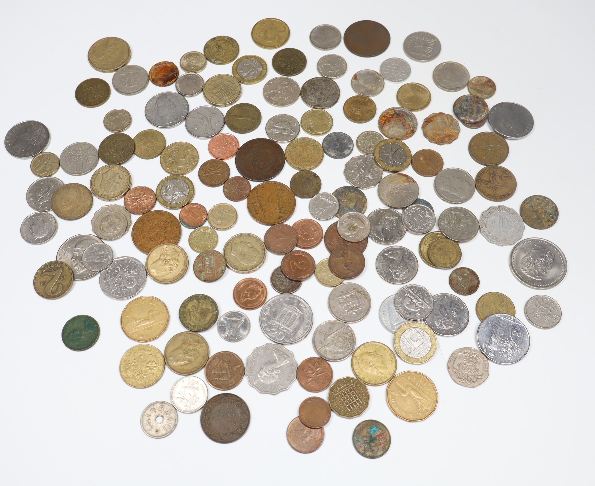 Lot Of Mixed Metal Coins #10413 | Auctionninja.com