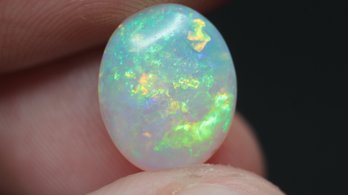 AUSTRALIAN CRYSTAL OPAL 1.62CT 11MM X 9MM X 3MM LOOSE GEMSTONE NATURAL JEWELRY MAKING