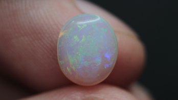 AUSTRALIAN CRYSTAL OPAL 1.07CT 9MM X 7.5MM X 2.5MM LOOSE GEMSTONE NATURAL JEWELRY MAKING