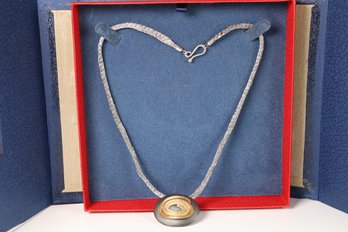 La Magia Sterling Silver & 18K Gold Pendant Necklace