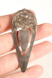 Vintage S. Kirk & Son, Repousse Sterling Silver Book Mark 2 5/8' X 1 1/8'
