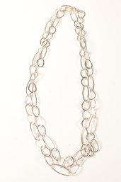 Silpada Sterling 925 Silver In The Loop Necklace 31 In
