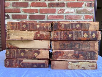 Set Antique William Shakespeare HC Books