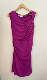 New York & Co Fusia Purple Pink Dress Size M