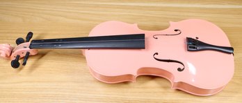 Wooden Pink Violin
