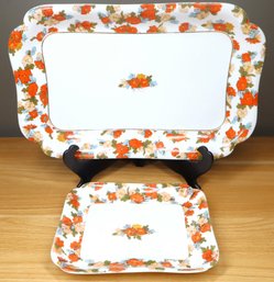 Pair - Haviland Limoges Pour Tyndale & Mitchell Company Philadelphia Serving Platters