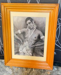 Josephine Baker American Actress/Dancer 1906-1975 Partial Nude Photograph