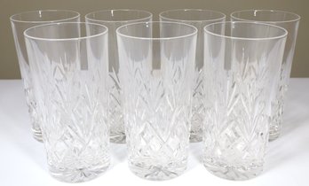Set - (7) Edinburgh Crystal Lomond Highball Glasses