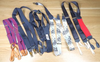 Lot - (6) Pairs Of Men's Suspenders