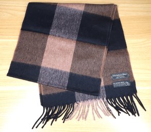 Christian Dior Monsieur 100% Merino Wool Scarf