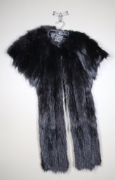 Women's Rougier Furs Glendale California Black Fur Shawl