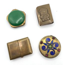 Vintage Compacts Match Holder Trinket Box