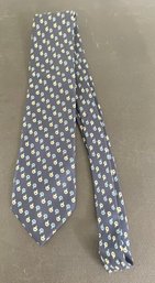 Gucci 100% Silk Necktie Blue Italy