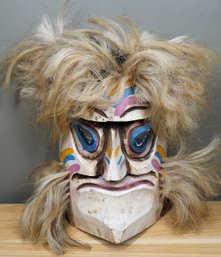 Antique Hand Carved Wooden Tribal Mask