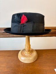 Vintage Stetson Sovereign Luxuro Finish Felt Fur Hat