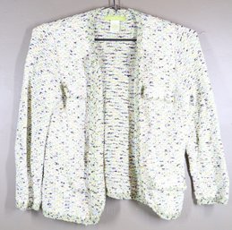 Sigrid Olsen Lagenlook Cardigan Sweater Jacket Size M