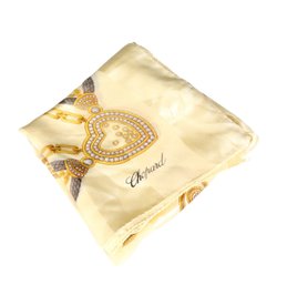 Chopard 100% Silk Women's Scarf Made In Italy