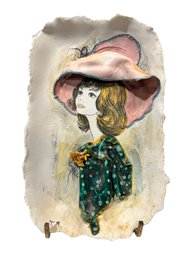 Vintage Toni Moretto Wall Plaque