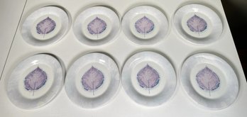 Set Of 8 Portmeirion Dusk Jo Gorman Salad Plates