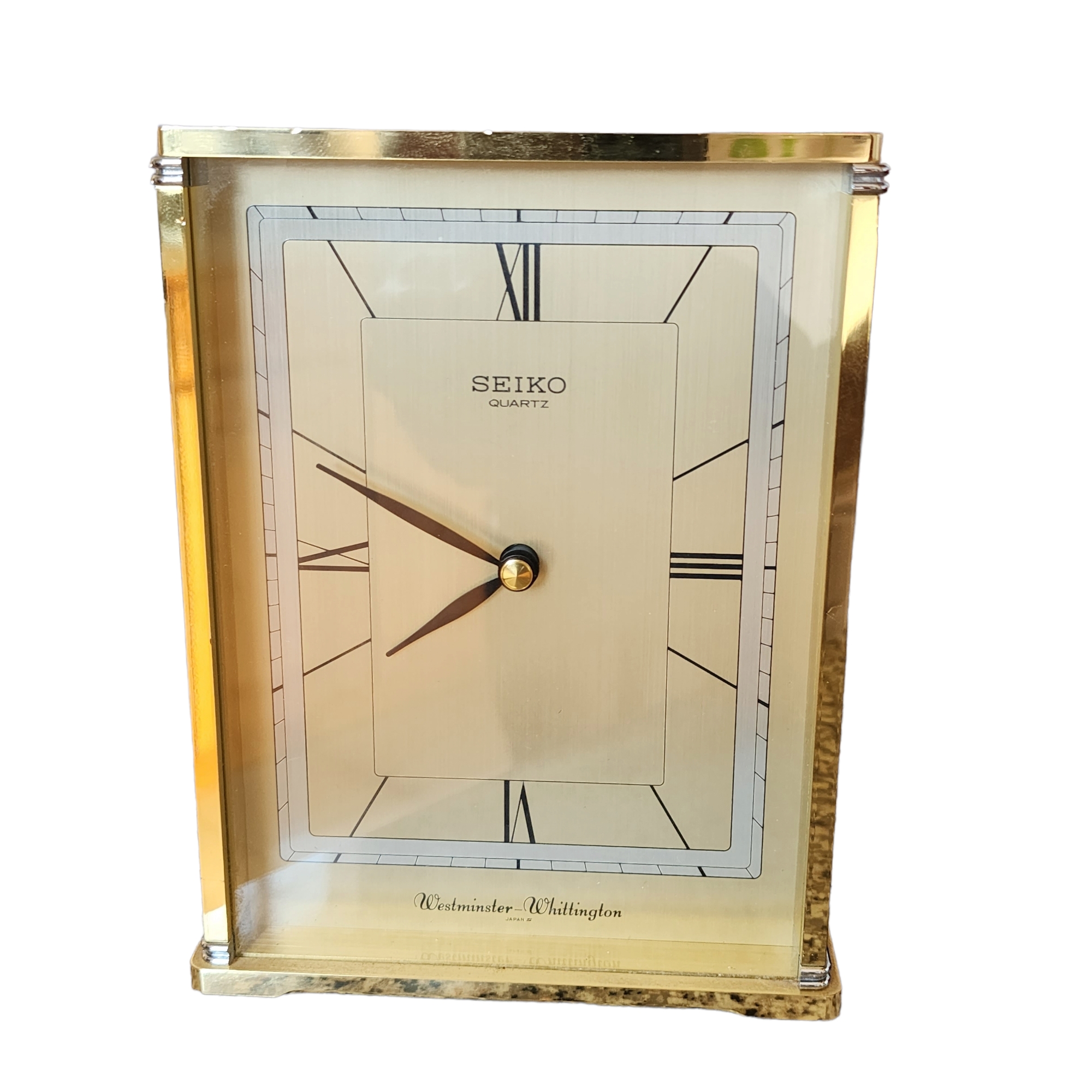 Seiko Quartz Westminster Whittington Mantle Clock Japan Made #1207