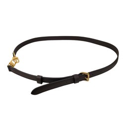 Louis Vuitton Brown Brown Ebene Leather Shoulder Strap 40'