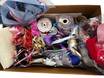 Box Of Misc Ribbon