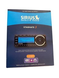 Sirius Satellite Radio Starmate 5 Receiver And Vehicle Kit