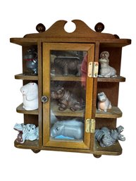 Hippo Collection With Small Shelf