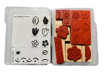 Stampin' Up! Fanciful Flowers Two Step Stamp Set - Set Of 14